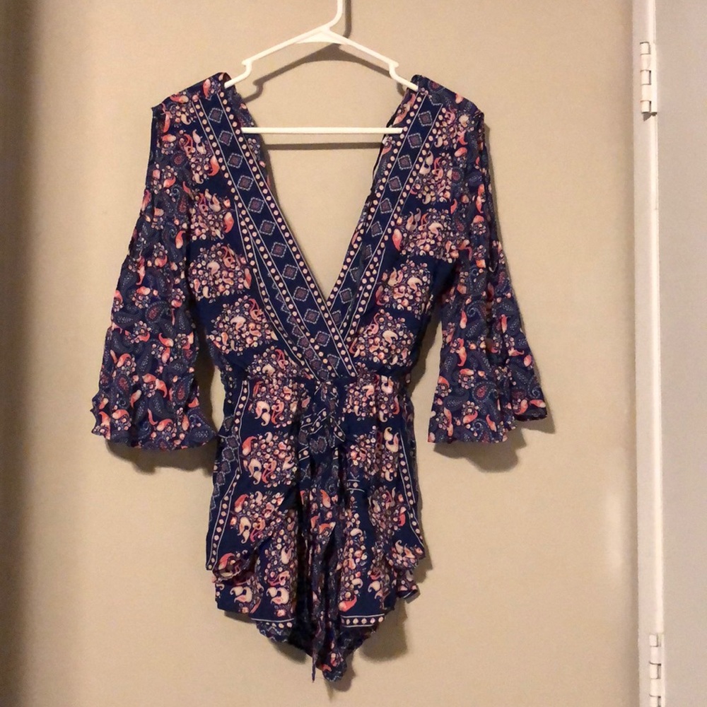 Plunge romper